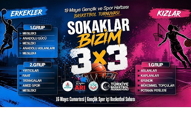 19 Mayıs Gençlik Haftası'nda Pota Heyecanı Sokağa Taştı