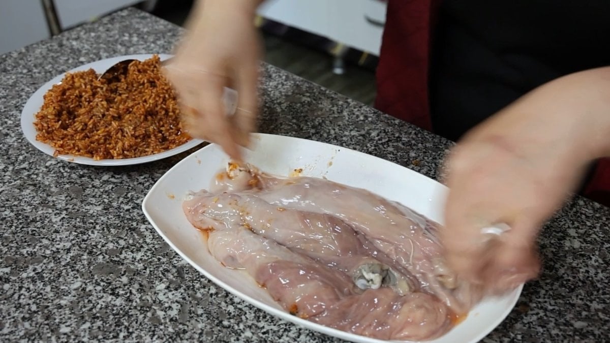 Aksaray'da şırdan ve mumbar yapıp sattı, kendi işinin patronu oldu