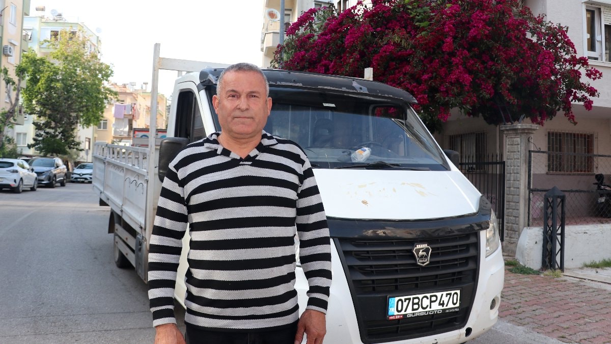 Antalya'da aldığı çekiciyi kamyonete çevirmek istedi, ruhsatı sahte çıktı