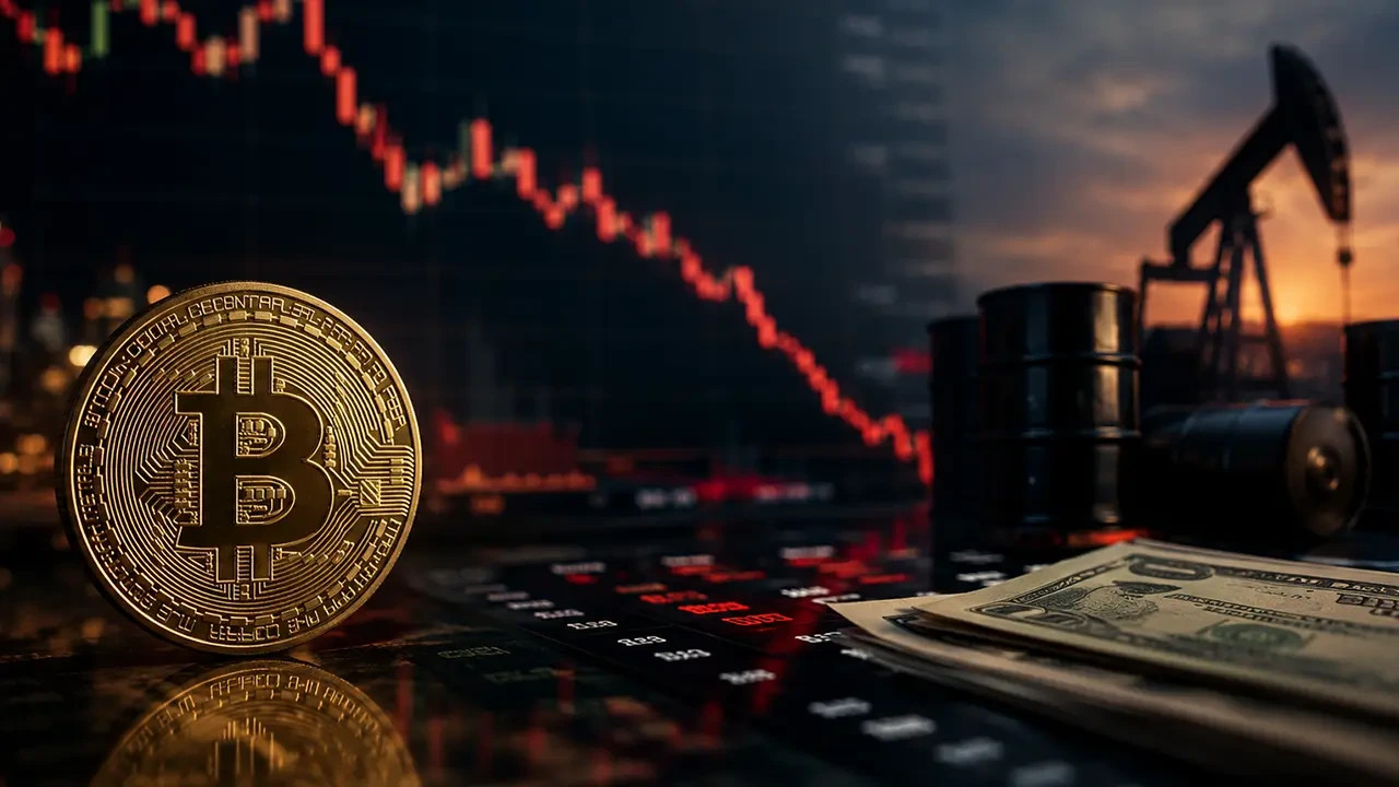 Bitcoin, petrol ve tahvil baskısıyla 77.000 doların altına indi
