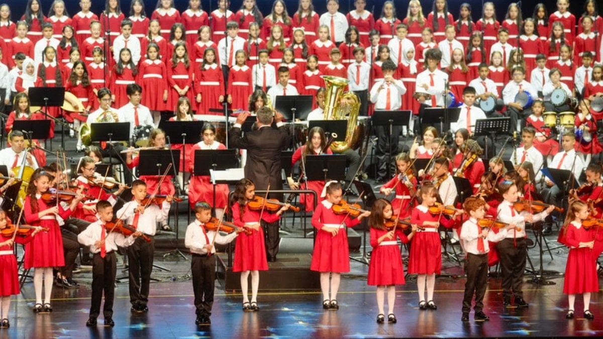 Cumhurbaşkanlığı Çocuk Orkestrası ve Korosu'ndan 19 Mayıs'a özel konser