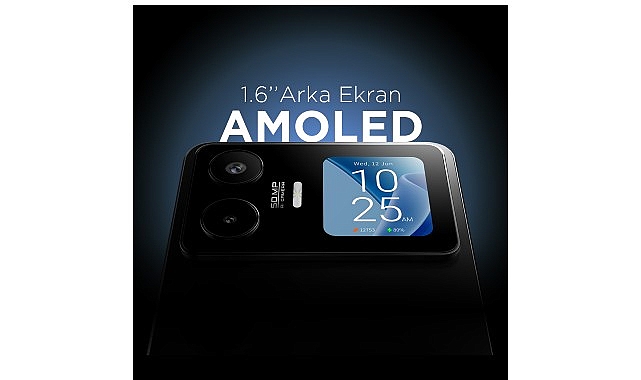 GM 26 Pro 5G, Türkiye'de ilk olan AMOLED arka ekranıyla fark yaratıyor