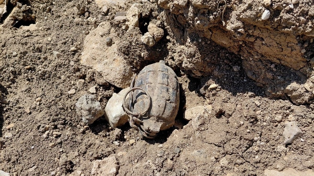 Isparta'da çocuklar oyun oynarken buldu: Kurtuluş Savaşı'ndan kalma el bombası olduğu değerlendirildi