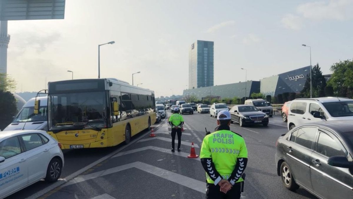 İstanbul'da trafik denetimleri: Kuralları ihlal eden sürücülerden şaşırtan savunmalar