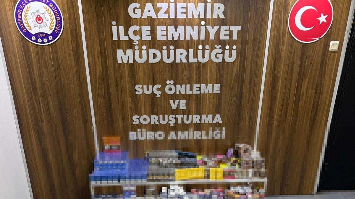 İzmir'de gümrük kaçağı sigara ve uyuşturucu operasyonu: 1 gözaltı