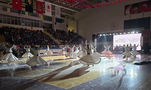 Konya Büyükşehir Türk Tasavvuf Musikisi ve Sema Topluluğu Afyonkarahisar'da Sema Mukabelesi Gerçekleştirdi