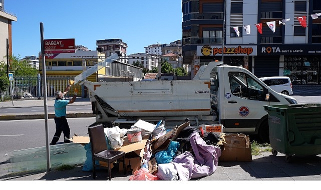 Maltepe'de bayram temizliği