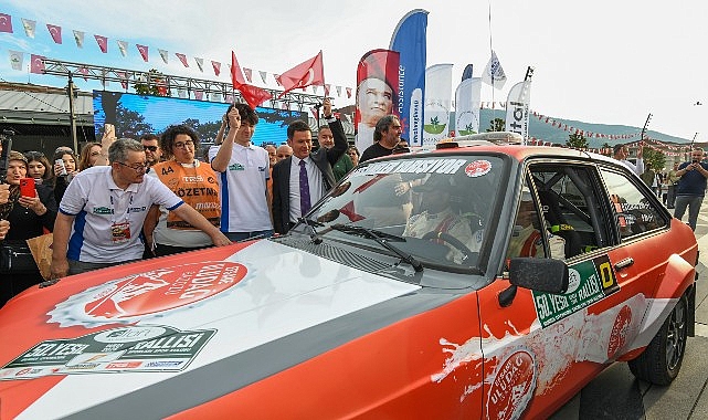 50. Yeşil Bursa Rallisi Osmangazi'den Start Aldı
