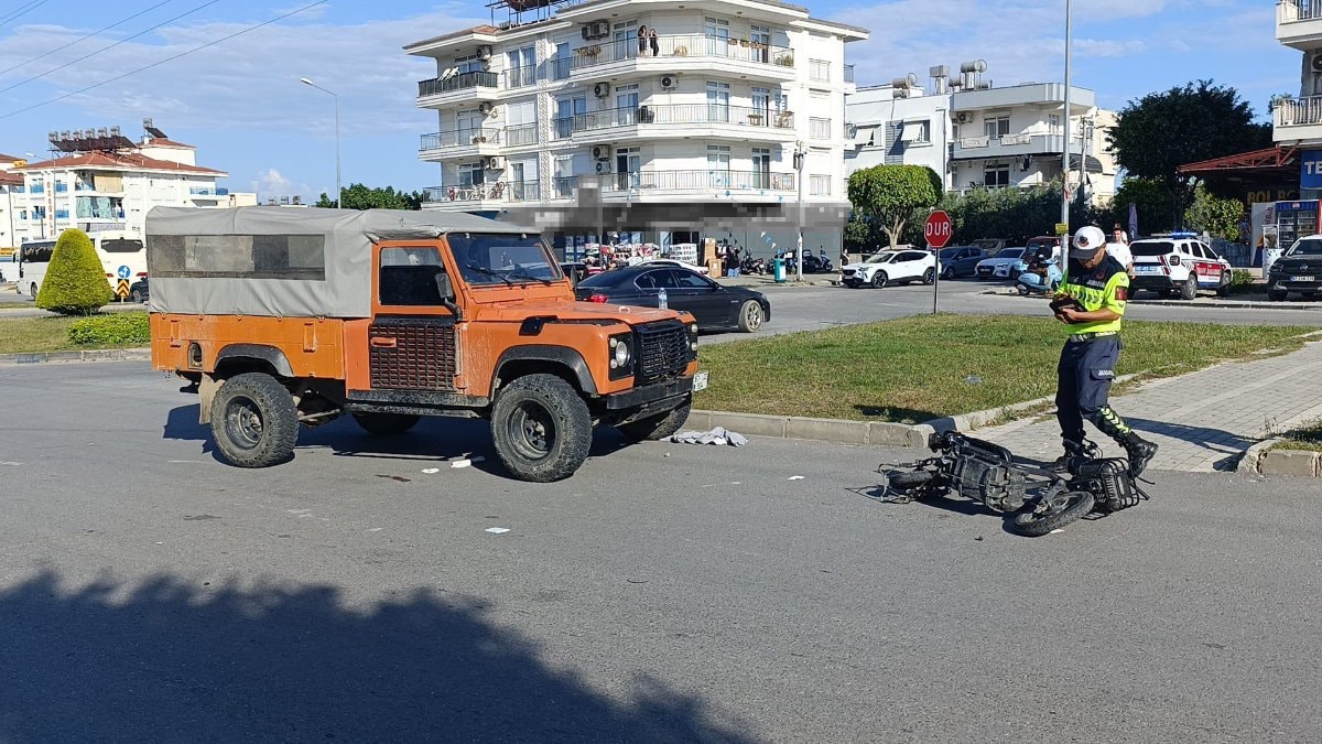 Antalya'da kaza sonrası yaralı sürücüye 46 bin TL ceza