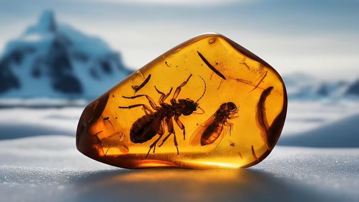 Antarktika'dan çıkan kehribar şoke etti! "Bir zamanlar yemyeşildi"