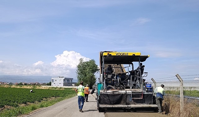 Başkan Çerçioğlu'nun Öncülüğünde Aydın'ın Tüm İlçelerinde Ulaşım Yatırımları Sürüyor