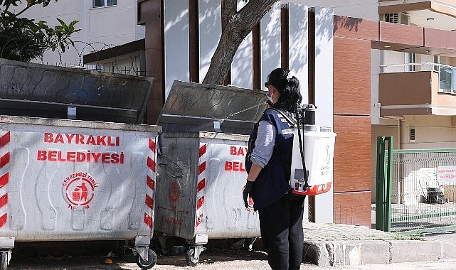 Bayraklı'da Yaz Boyunca İlaçlama Seferberliği