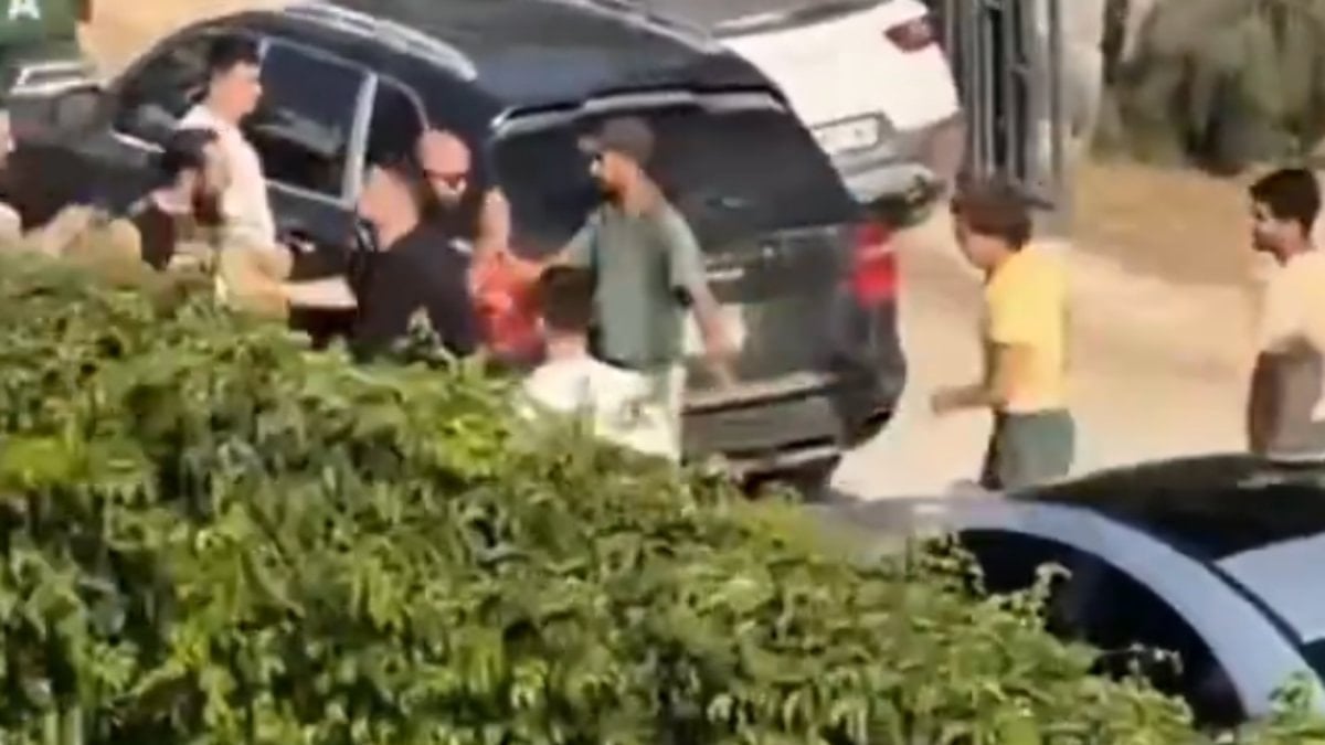 Bayram için Bodrum'a gidenler trafikte kavga etti