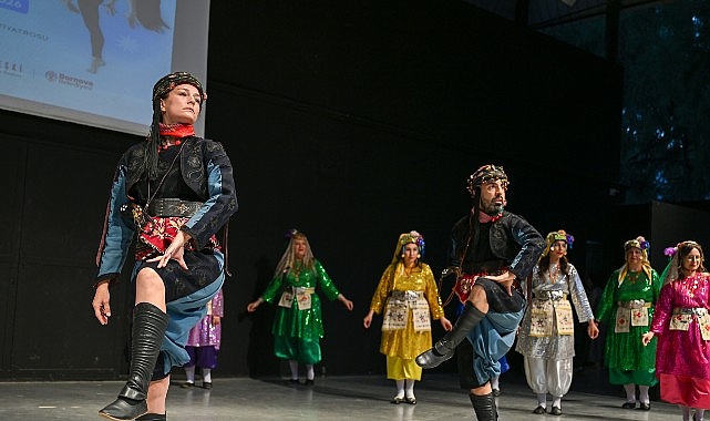 Bornova'da kursiyerlerden görsel şölen