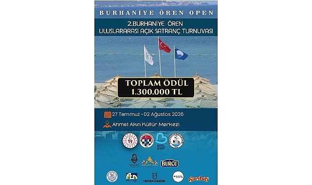 Burhaniye'de Uluslararası Satranç Turnuvası İçin Kayıtlar Başladı