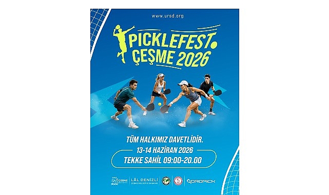 Çeşme'de Pickleball heyecanı: Uluslararası turnuva ve festival peş peşe