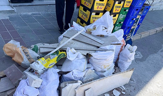 Çiğli'de Kaçak Moloz Dökümüne Geçit Yok
