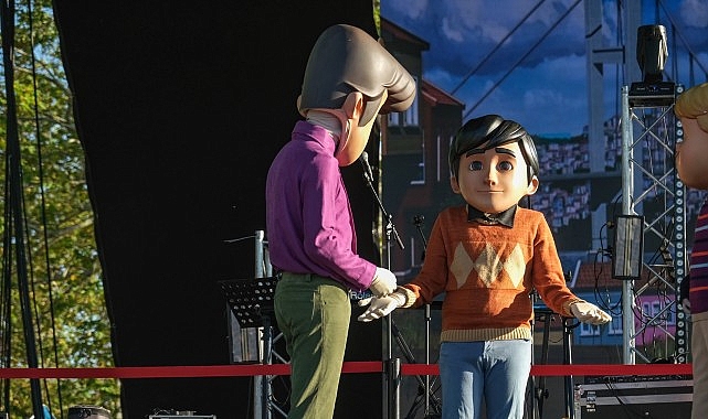 Çizgi film karakterleri Karneval'da sahne aldı