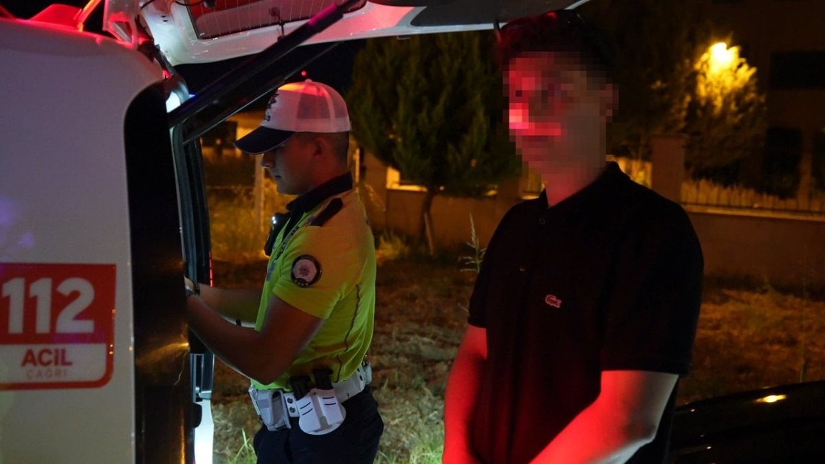 Edirne'de alkollü yakalanan genç sürücü: Aklım hala yapmadıklarımda