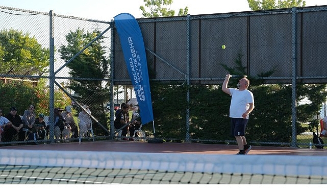 Herkes İçin Spor Tenis Turnuvası başladı