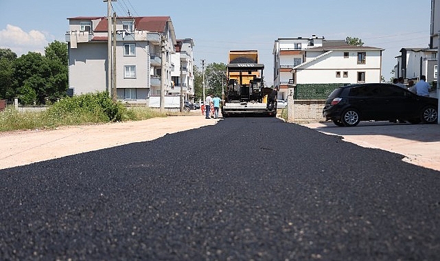 Kartepe'de Asfalt Mesaisi