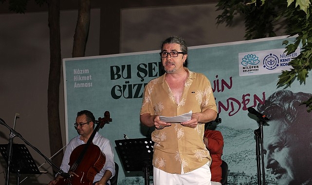 Nâzım Hikmet Nilüfer'de anıldı