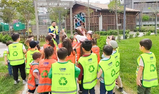 Ödüllü Canik Sıfır Atık Köyü'nde Doğa Dostu Nesiller Yetişiyor