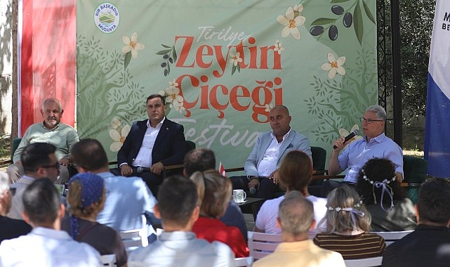 Tirilye'de "Zeytin Çiçeği Festivali"ne Büyük İlgi