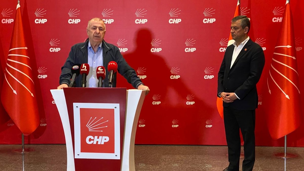 Ümit Özdağ ile Özgür Özel, CHP Genel Merkezi'nde bir araya geldi