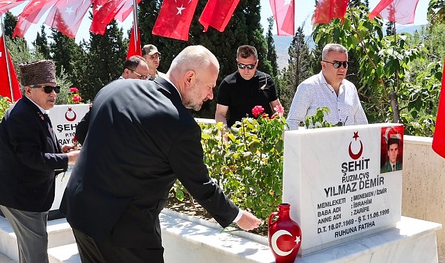 15 Temmuz Şehitleri Menemen'de dualarla anıldı