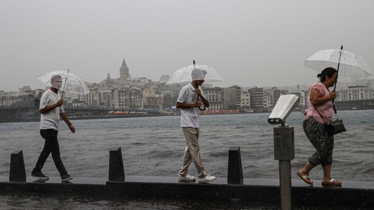 AKOM’dan İstanbul için kritik uyarı: Kuvvetli yağış ve fırtına geliyor