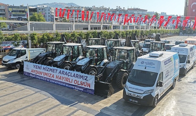 Başkan Çerçioğlu Büyükşehir Belediyesi'nin Araç Filosunu 90 Milyon Liralık Yatırımla Güçlendirdi