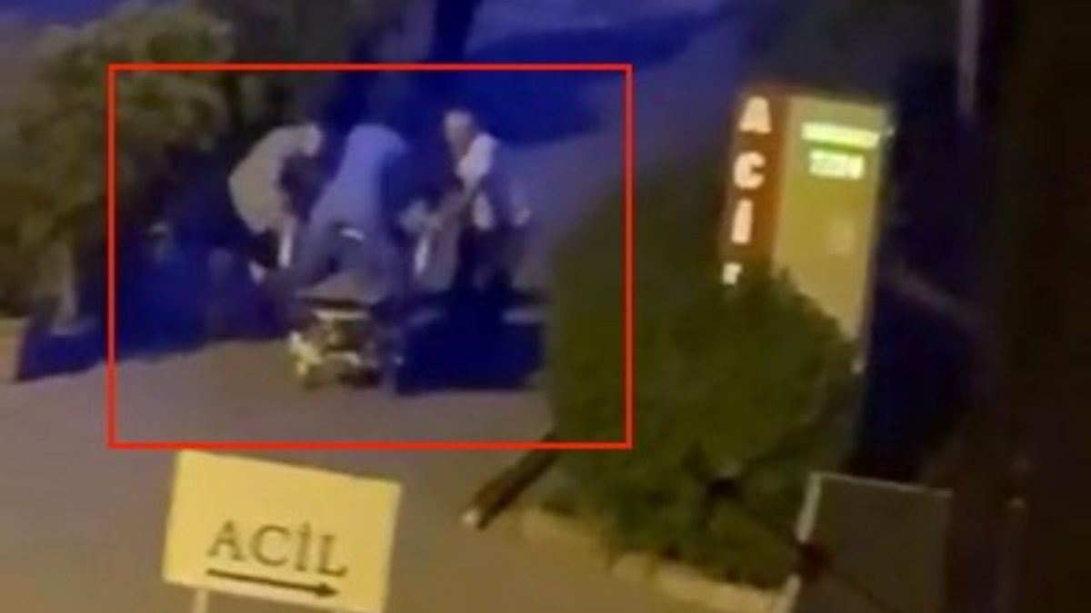 Bursa'da kadın doktorun hayat kurtaran müdahalesi kamerada