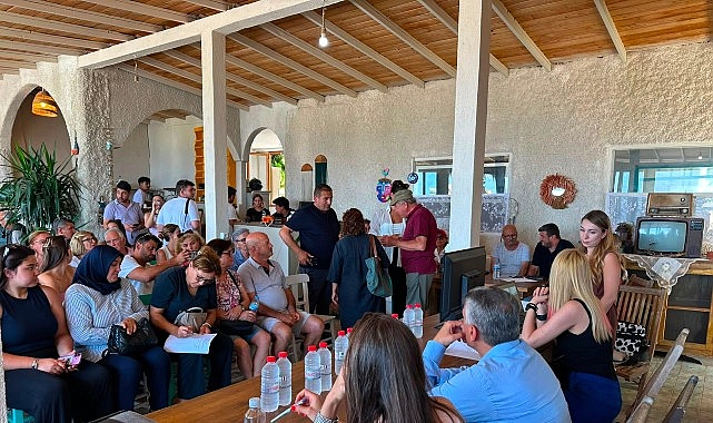 Castello Fontana'ya Çeşme Halkından Güçlü Destek