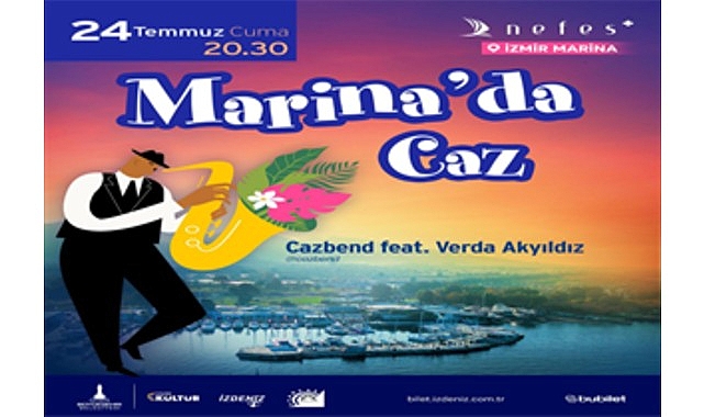 İzmir Marina'da ritim, deniz ve müzik bir arada