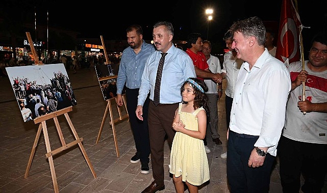 Kemer'de 15 Temmuz anma programı