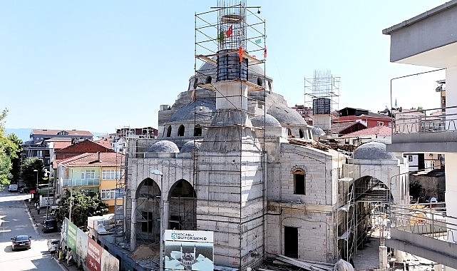 Kuruçeşme Merkez Camii yeni yüzüne kavuşuyor