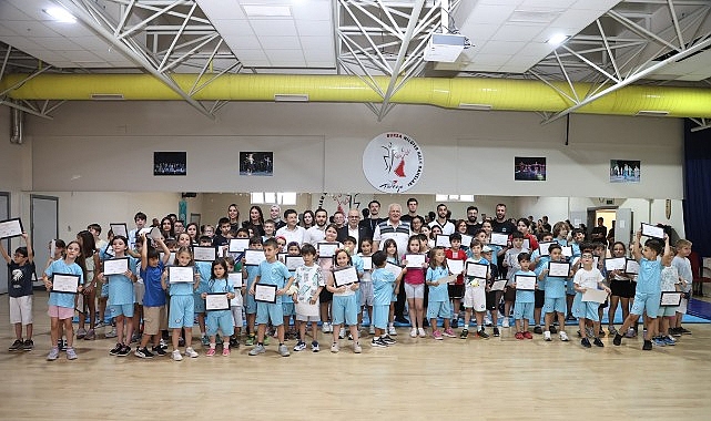 Nilüfer'de sertifika heyecanı