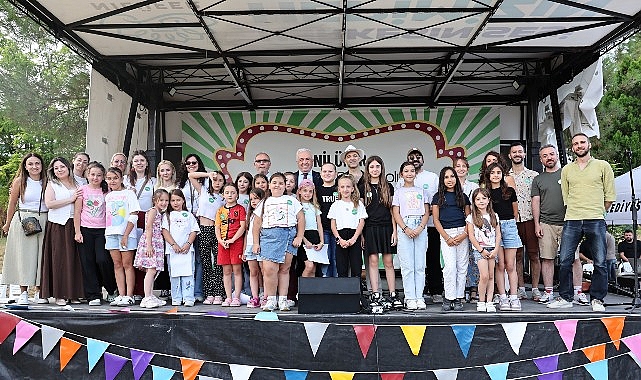 Nilüfer'in çocukları sanatla buluştu