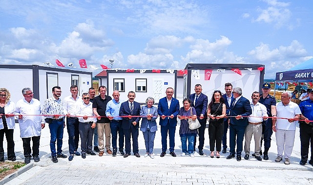 Saray Belediyesi Hayvan Bakımevi ve Rehabilitasyon Merkezi açıldı