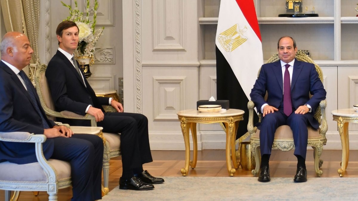 Donald Trump'ın damadı, Mısır Cumhurbaşkanı Sisi ile görüştü