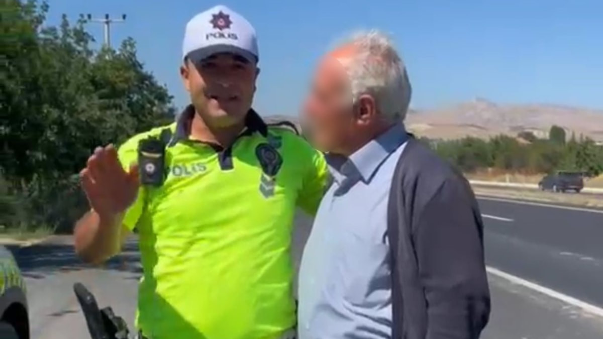 Burdur'da ceza yememek için eşini yolda bıraktı: Sürücüye 'bulaşık yıkama' cezası