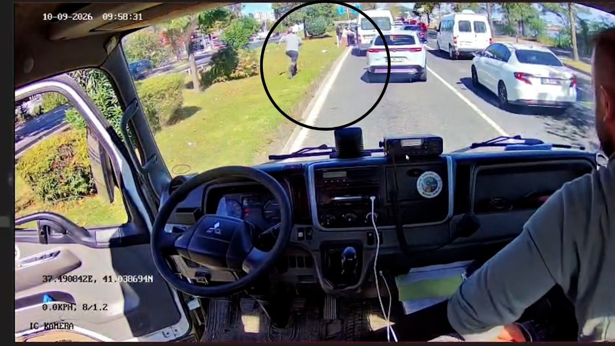 Ordu'da trafikte boğulan adamı başka bir sürücü Heimlich ile kurtardı