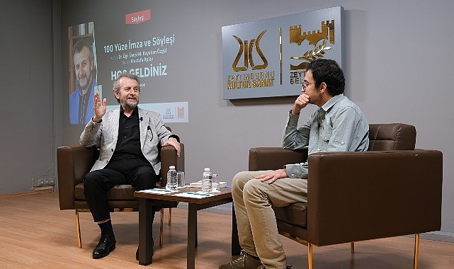 100 Yüze İmza ve Söyleşi Programı'nda Sezonun İlk Konuğu Dr. Öğr. Üyesi M. Kayahan Özgül Oldu!
