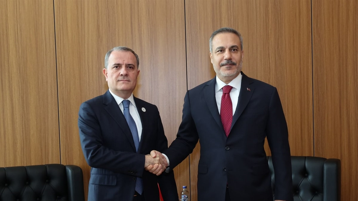 Hakan Fidan, Azerbaycan Dışişleri Bakanı Bayramov'ı kabul etti