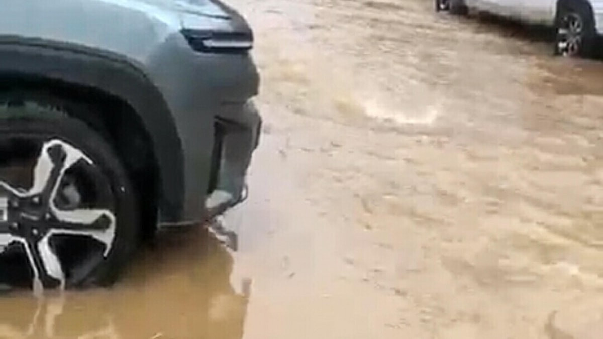Muğla'da yollar göle döndü